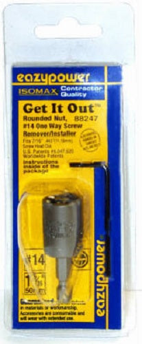 Eazypower® 88247 Isomax® Get-It-Out 1-Way Screw Remover/Installer, #14