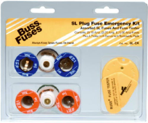 Cooper Bussmann SL-EK Fuse Kit Assortment, 6-Piece