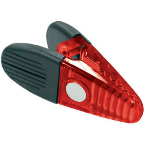 Master Magnetics 07520 Magnetic Clips with Rubber Handle, Large, Red, 2-Pack