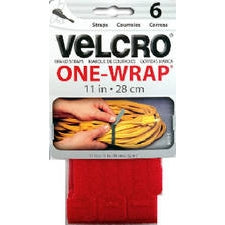 STRAP RED 1/2" X 11"