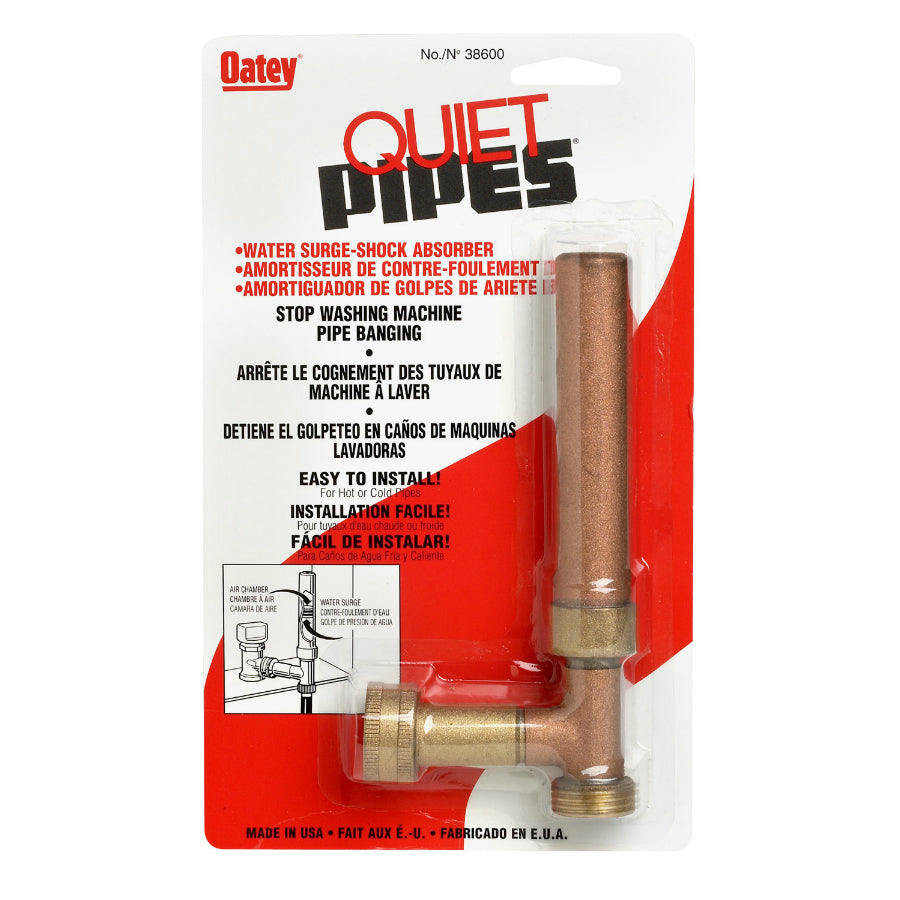 Oatey® 38600 Quiet Pipes Washing Machine Supply Line Shock Absorber