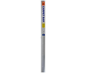 Frost King H1591P/6 Polished Silver Carpet Bar, 2" x 72"