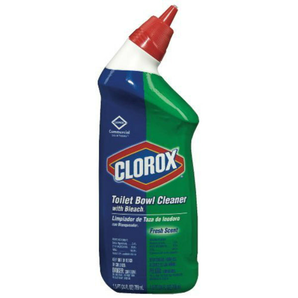 Clorox® 00031 Commercial Solutions® Toilet Bowl Cleaner with Bleach, 24 Oz