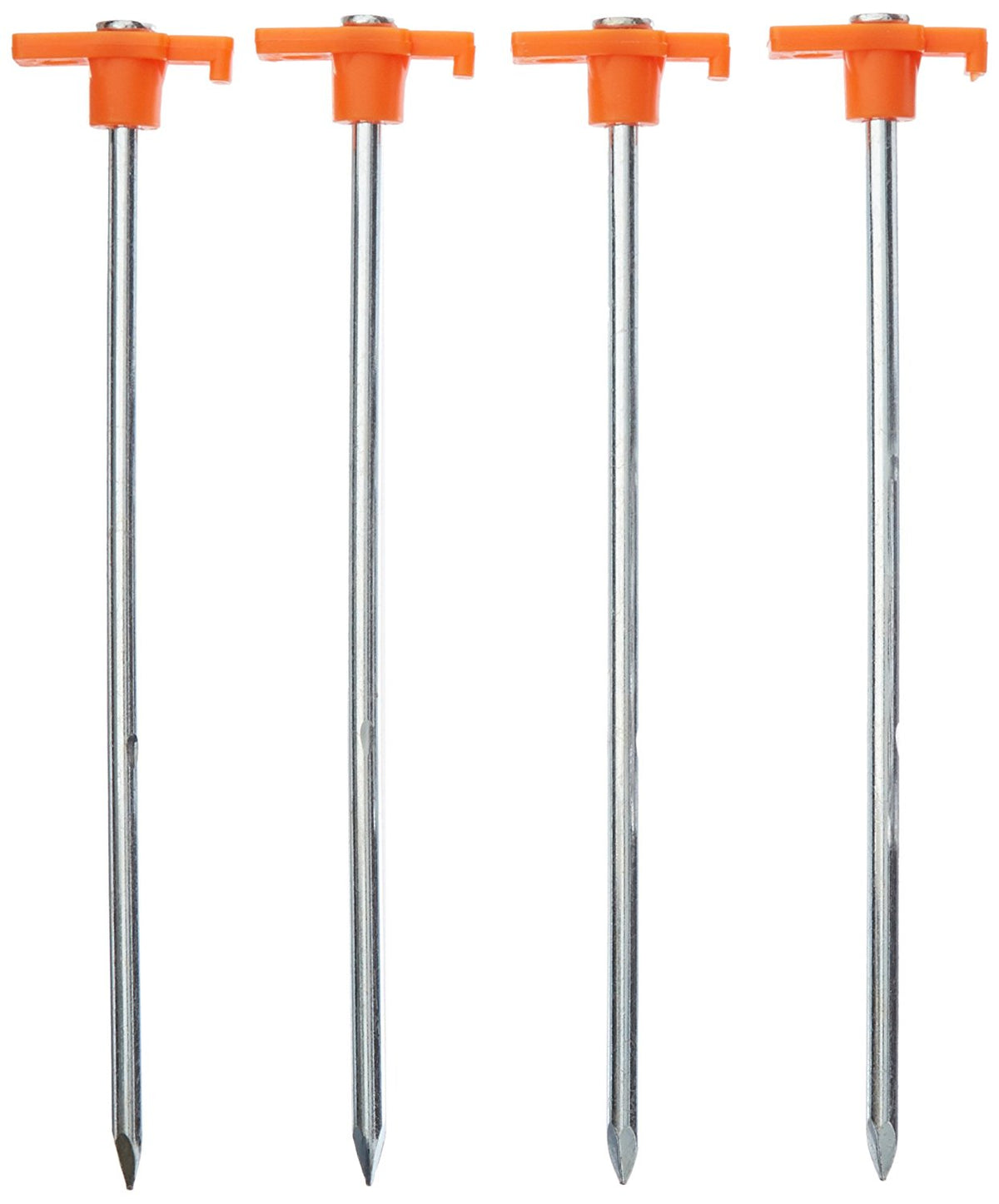 Coghlan's 8312 Heavy Duty Steel Tent Nail Pegs, 10", 4-Piece