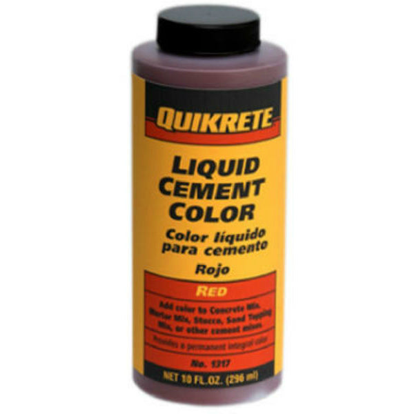Quikrete® 1317-03 Liquid Cement Color, 10 Oz, Red