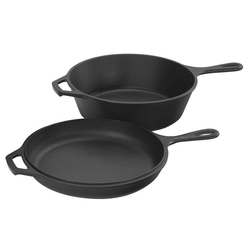 Lodge LCC3 Pre-Seasoned Cast Iron Skillet/Fryer/Dutch Oven Combo Cooke –  Toolbox Supply