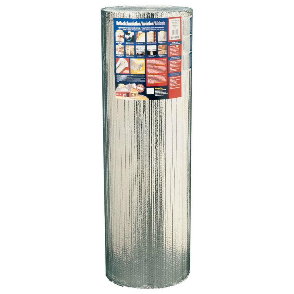 Reflectix BP48050 Standard Edge Double Reflective Bubble Insulation, 48"x50'