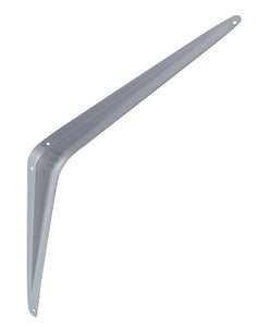 National Hardware® N172-619 Steel Shelf Bracket, Gray, 12" x 14"