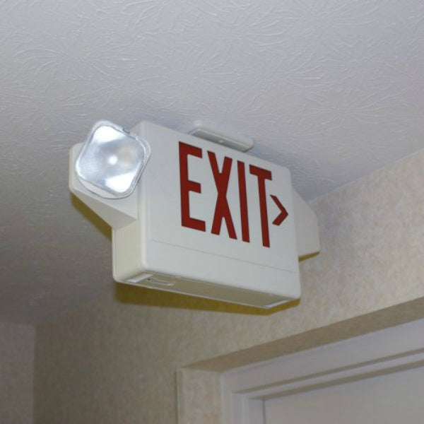GE Lighting 22114 Candelabra Base T6 Tubular Exit Sign Bulb, Clear, 15W, 145V