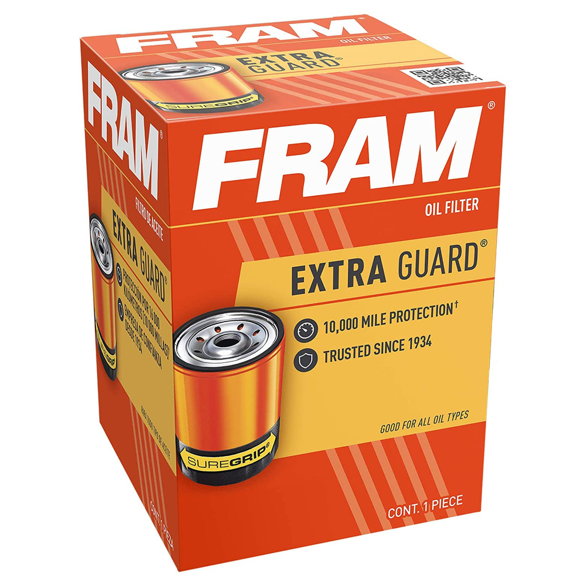 Fram PH5 Extra Guard Oil Filter, Up To 10000 Mile Protection