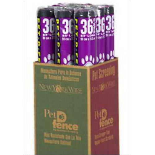 New York Wire FCS8994-M Pet-D-Fence Pet Screen, 48" x 7', Charcoal