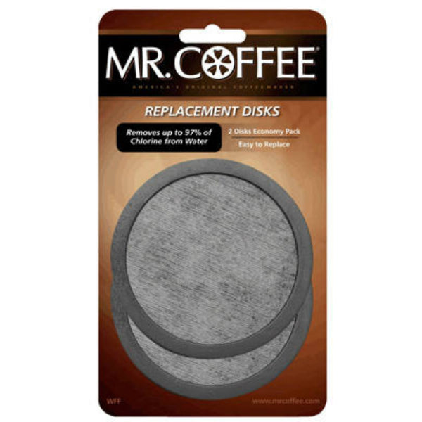 Mr. Coffee® WFFPDQ-10-NP Water Filter Replacement Disc In PDQ Tray, 2 Disc