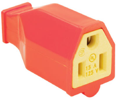 Pass & Seymour Residential Connector, 15A, 125V, Orange