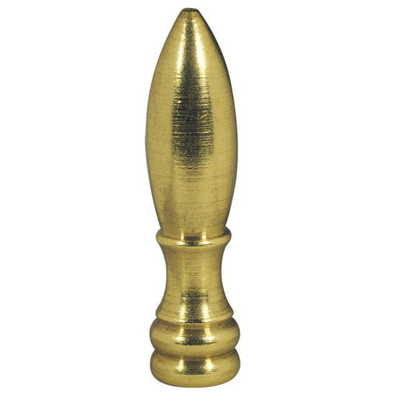 Westinghouse 70135 Lamp Finial, 2", Solid Brass Finish