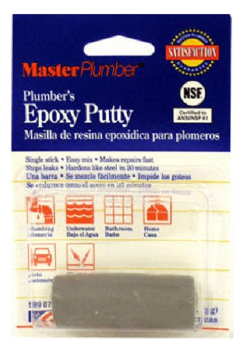 Master Plumber 044040-288 Plumbers Epoxy Putty, 1-1/3 Oz