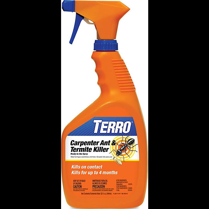 Terro T1100-6 Carpenter Ant & Termite Killer, Ready-to-Use, 1 Qt