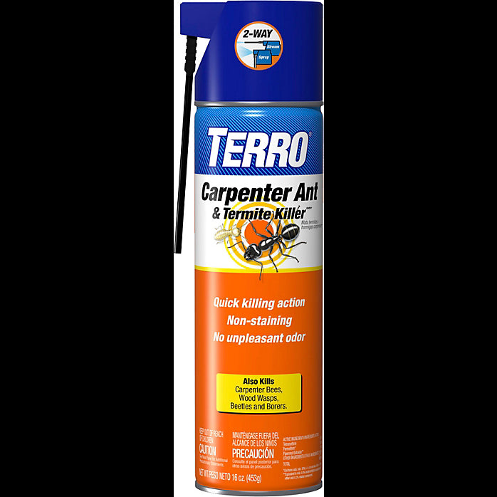 Terro T1900-6 Carpenter Ant & Termite Killer Aerosol, 16 Oz