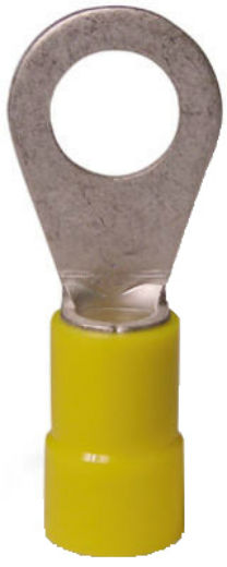 Gardner Bender 10-106 Ring Terminal, Vinyl-Insulated, 8-10 Stud