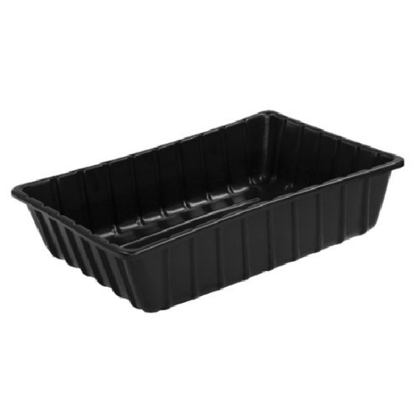 MacCourt ST3608 Plastic Utility Super Tub, Black, 3.2 Cu.ft., 36" x 24" x 8"