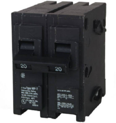 Murray MP215 Double Pole Circuit Breaker, 15A, 2" Space