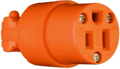 Pass & Seymour Residential Connector, 15A, 125V, Orange