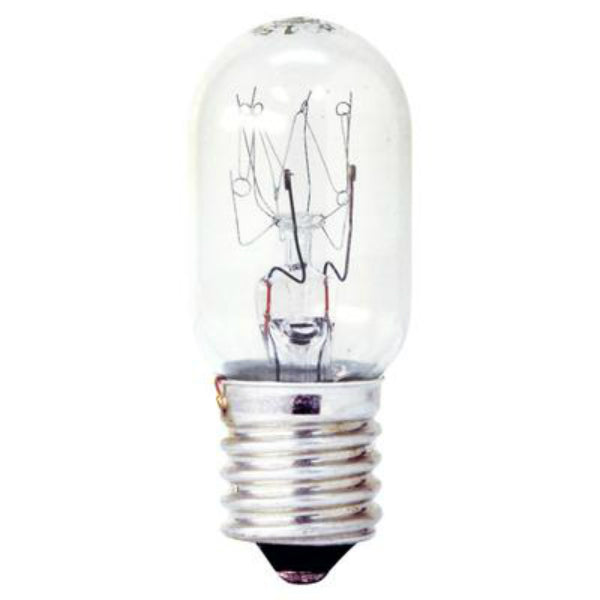 GE Lighting 35153 Tubular Incandescent T7 Appliance Light Bulb, Clear, 15W