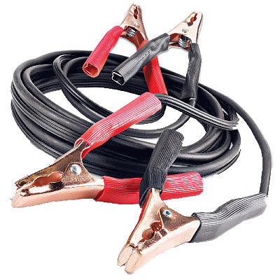 Coleman Cable® 08120-TV-08 Booster Cable, 10-Gauge, 12'
