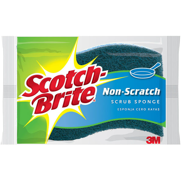 Scotch-Brite 521 Non-Scratch Multi-Purpose Scrub Sponge, Cellulose