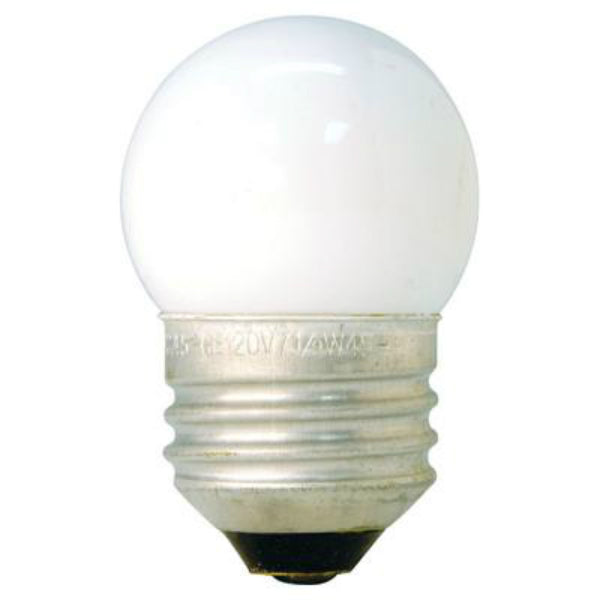 GE Lighting 41267 Incandescent S11 Nightlight Bulb, 7.5-Watt, Soft White