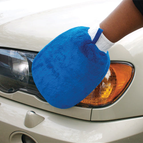 Detailer's Choice® 7-6258 Microfiber Multi-Purpose Wash Mitt, Blue