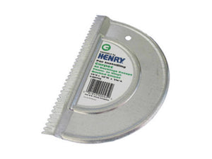 HENRY® 12268 V-Notch Indoor/Outdoor Carpet Trowel, Type C, 1/8" x 1/8" x 1/16"