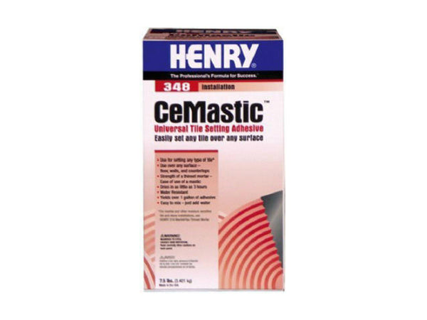HENRY® 12070 Universal Ceramic Tile Setting Adhesive, #348, 7.5 Lb