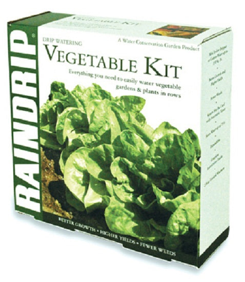 Raindrip R567DT Drip Watering Vegetable Garden Kit, Anti-Syphon Vacuum Breaker