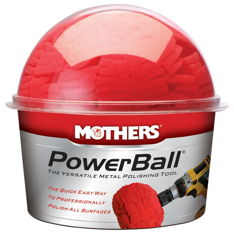 Mothers® 05140 Powerball The Versatile Metal Polishing Tool