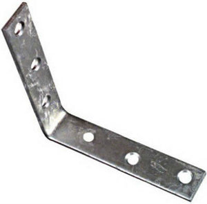 National Hardware® N220-210 Corner Brace, 5" x 1", Galvanized