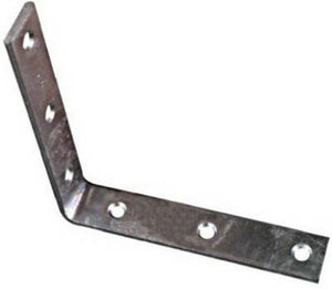 National Hardware® N220-228 Corner Brace, 6" x 1-1/8", Galvanized