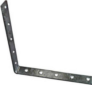 National Hardware® N220-244 Corner Brace, 10" x 1-1/4", Galvanized