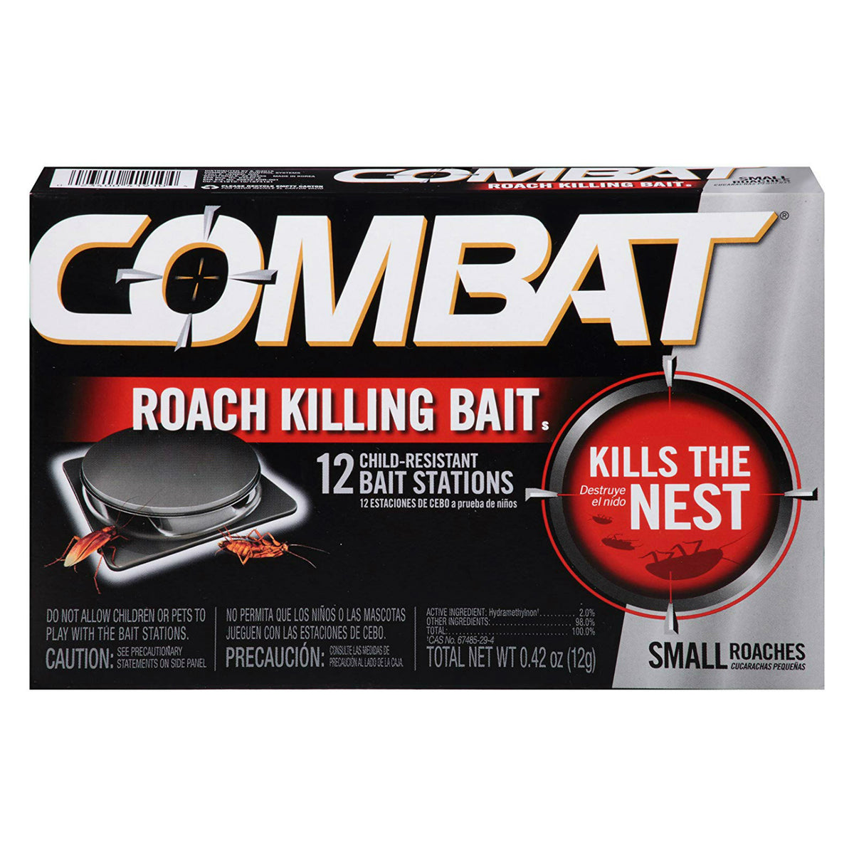 Combat 41910 Source Kill Roach Killing System, 12-Count