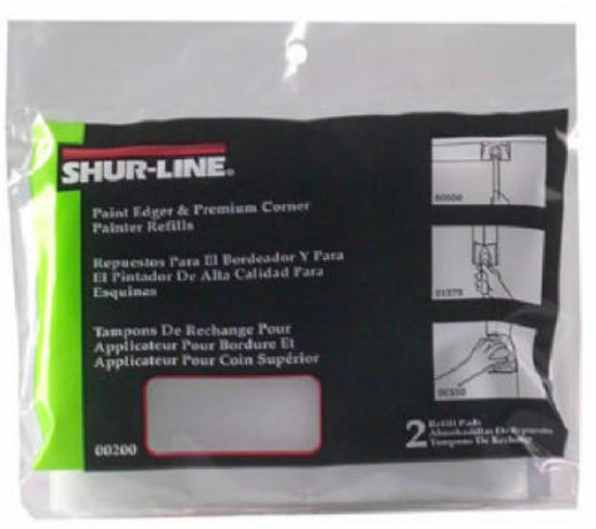 Shur-Line 200ZS Paint Edger Refill Pads, 2-Pack