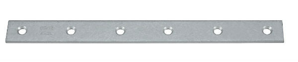National Hardware® N220-376 Mending Brace, 12" x 1-1/8", Galvanized