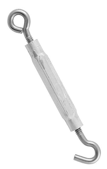 National Hardware® N221-945 Hook & Eye Turnbuckle, 3/16" x 5.5", Stainless Steel