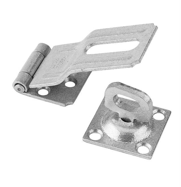 National Hardware® N103-044 Galvanized Swivel Hasp with Brass Pin, 3-1/4"
