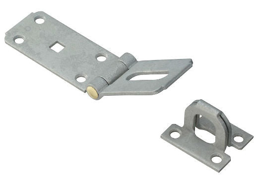 National Hardware® N103-234 Extra Heavy Galvanized Hasp with Brass Pin, 7-1/4"