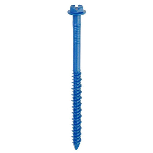 Tapcon 24530 Hex-Washer-Head Concrete Anchors, 1/4" x 2-3/4", 150-Count