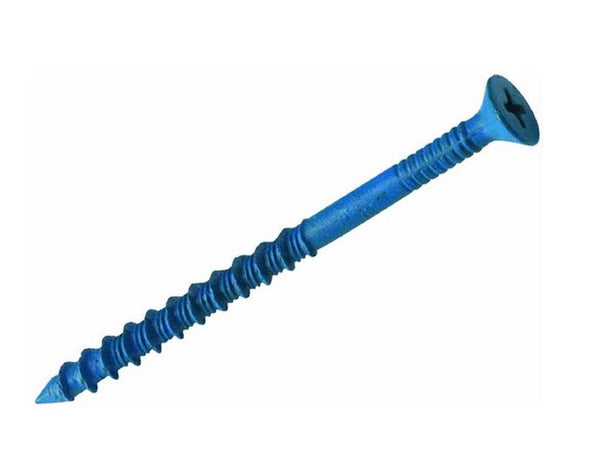 Tapcon® 24395 Phillips Flat-Head Concrete Anchors, 1/4" x 3-3/4", 75-Count