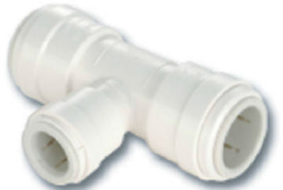 Watts® P-641 Quick Connect Tee, 1/2" x 1/2" x 1/4", Copper Tube Size