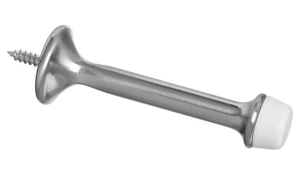 National Hardware® N325-464 Heavy Rigid Door Stop, 3", Satin Nickel