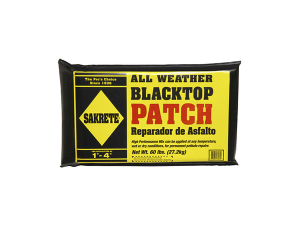 Sakrete® 16060 All Weather Blacktop Patch, 60 Lb