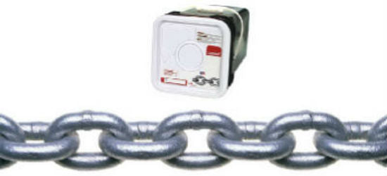 Campbell® 0143636 Proof Coil Chain, 3/8" x 45', Galvanized