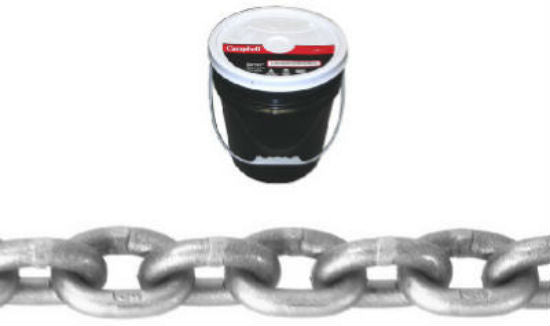 Campbell® 0181613 High Test Chain, 75', Bright